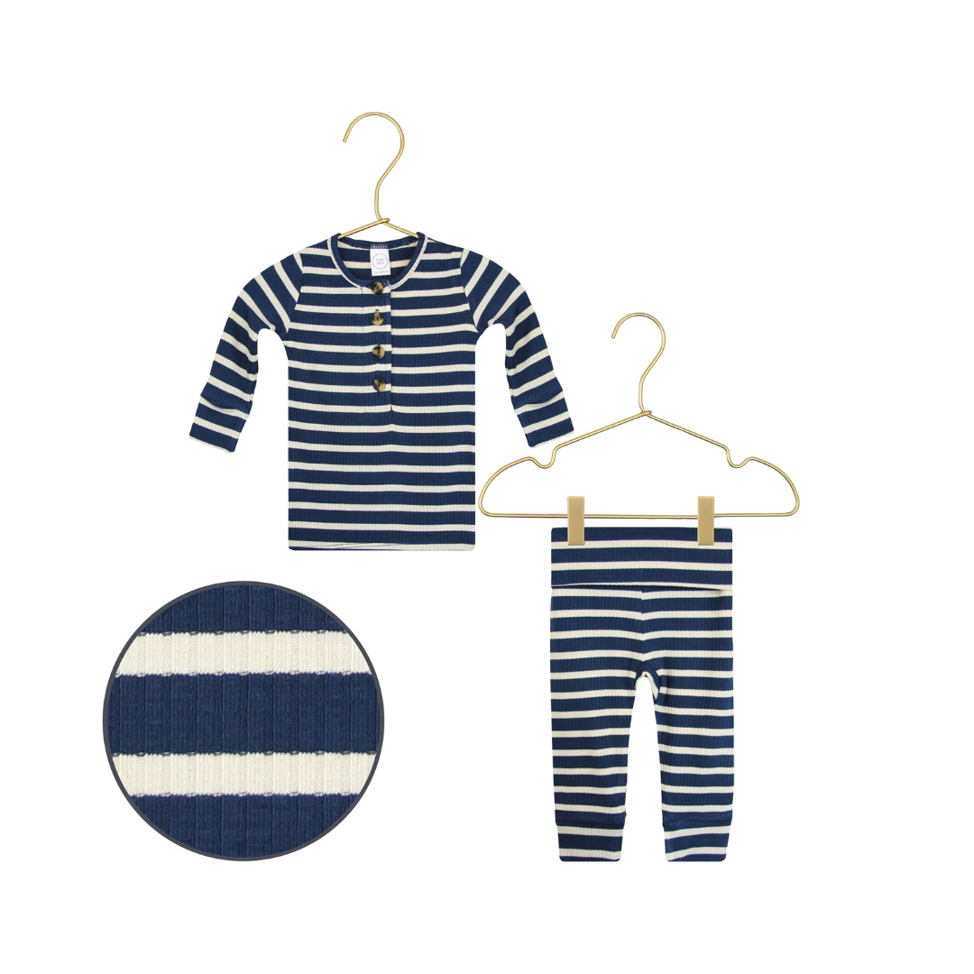 Jack Ribbed Top + Bottoms