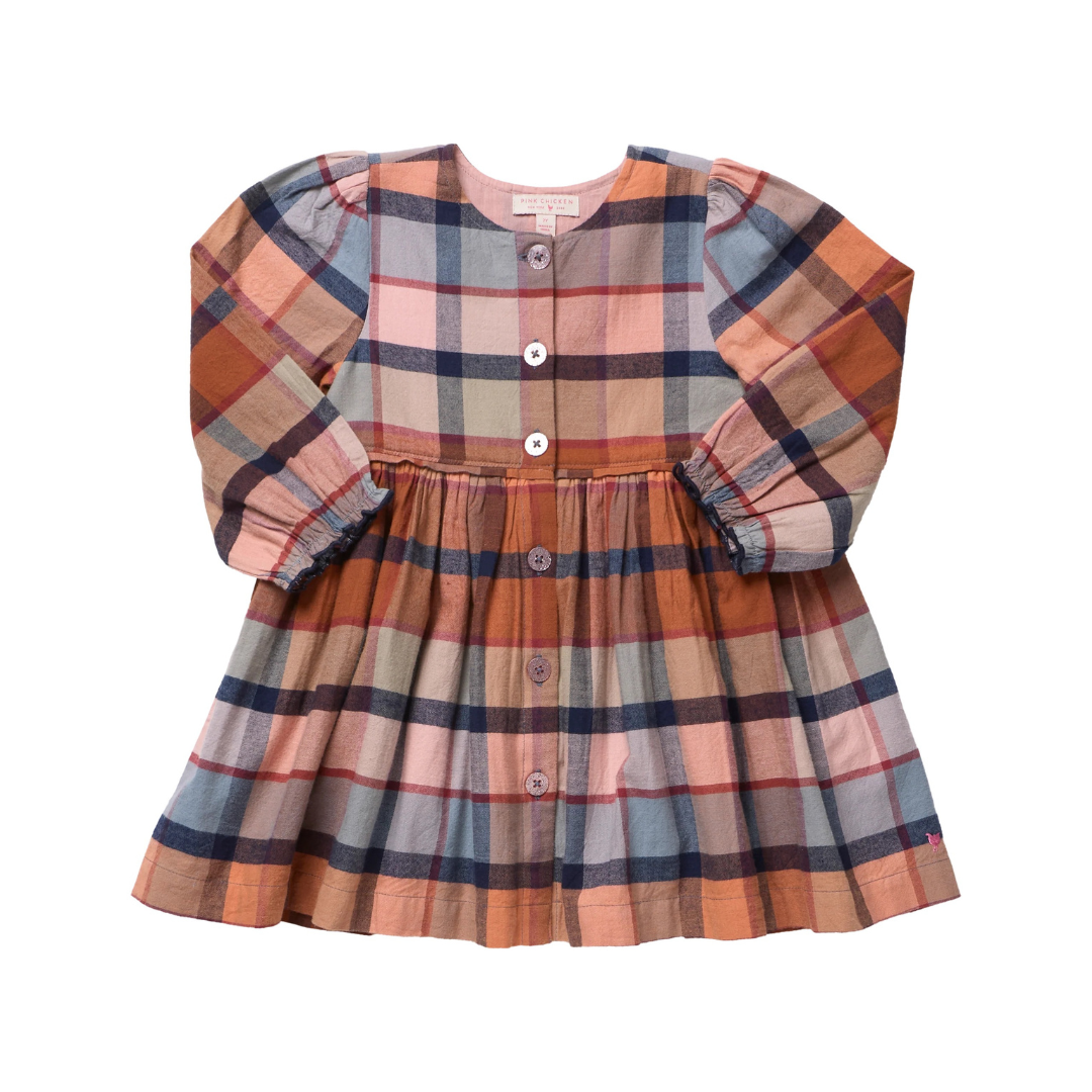 Hayride Plaid Dress