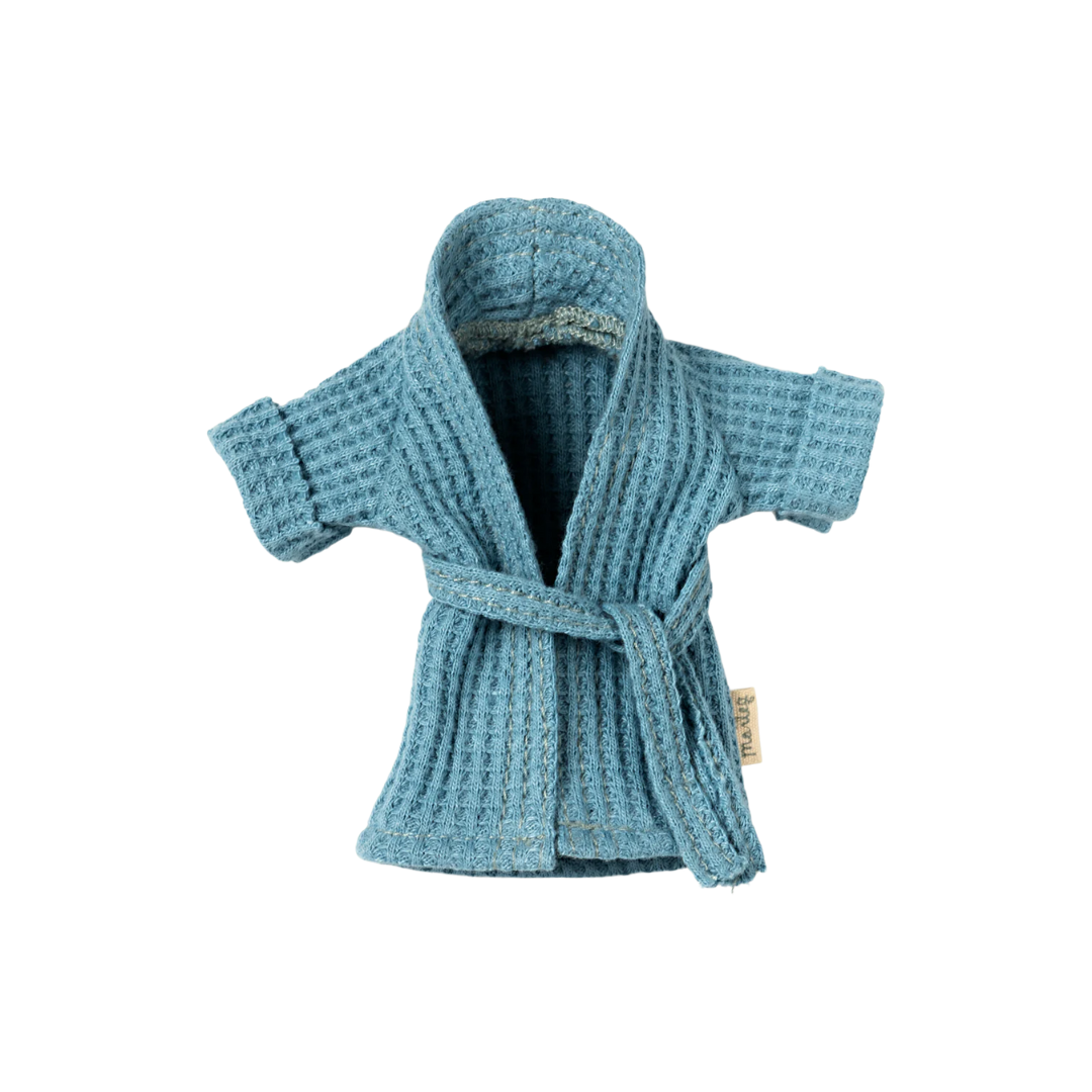 Dusty Blue Bathrobe