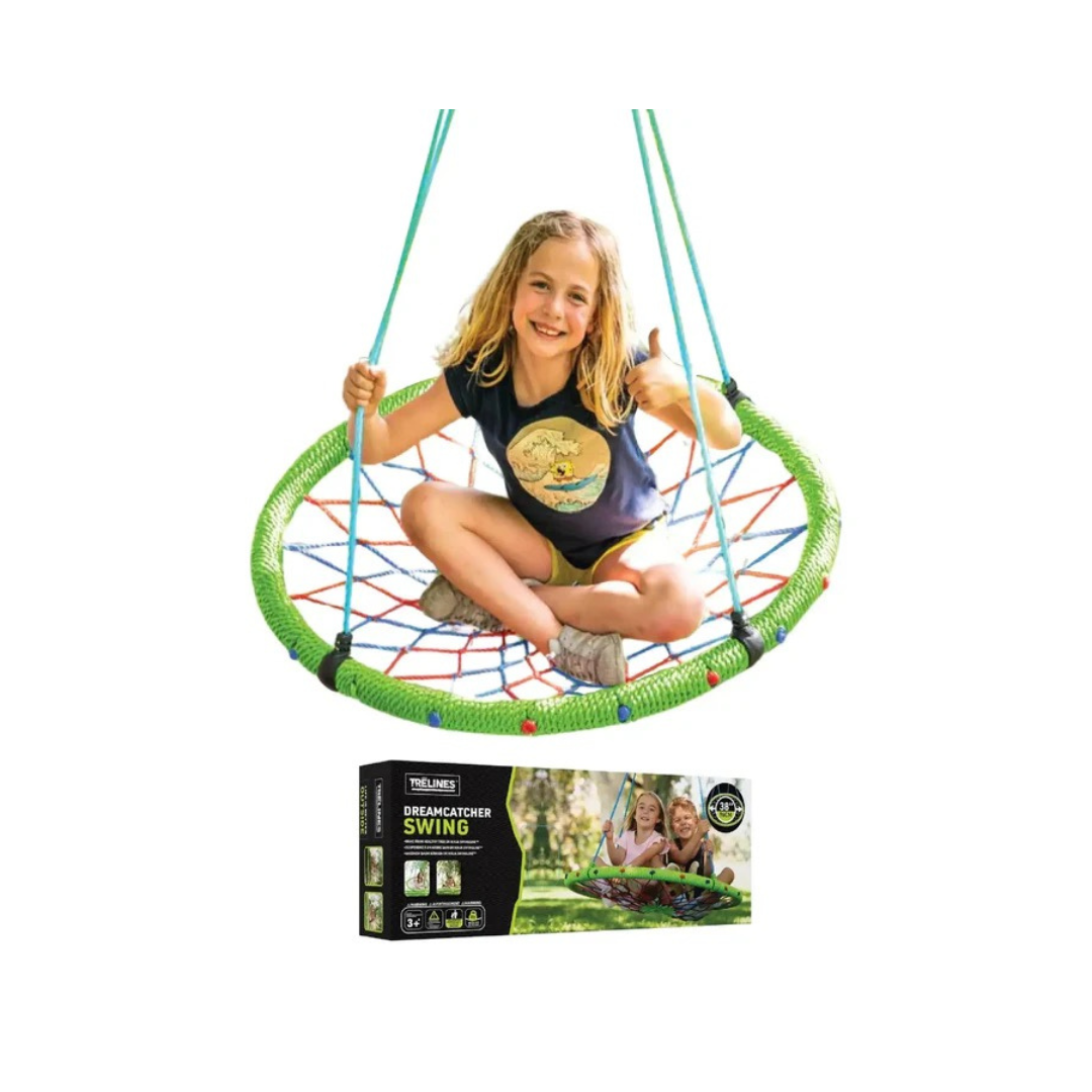 Trelines 40”Round Disc Dreamcatcher Swing