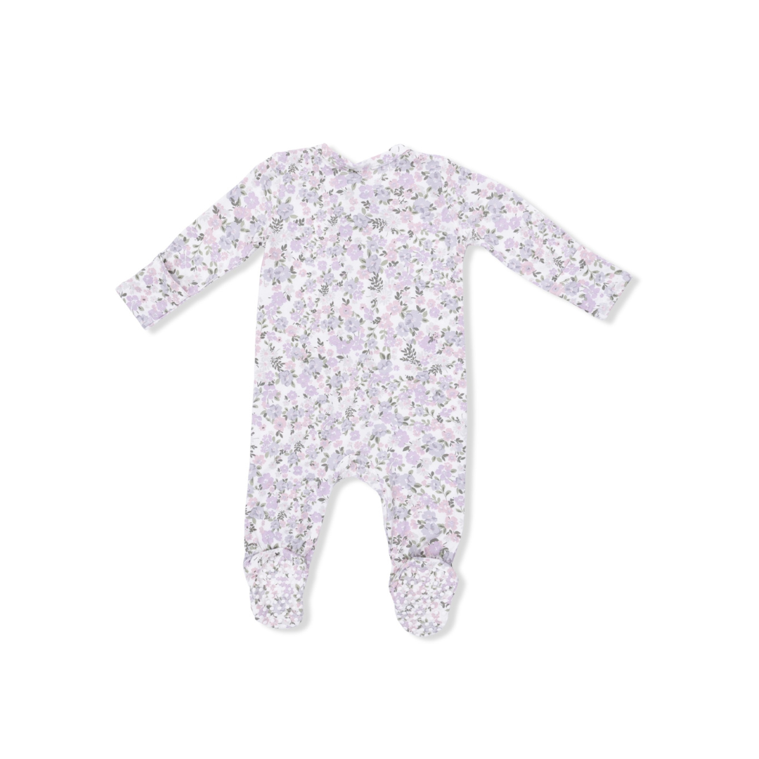 Shannon Floral 2 Way Zipper Footie