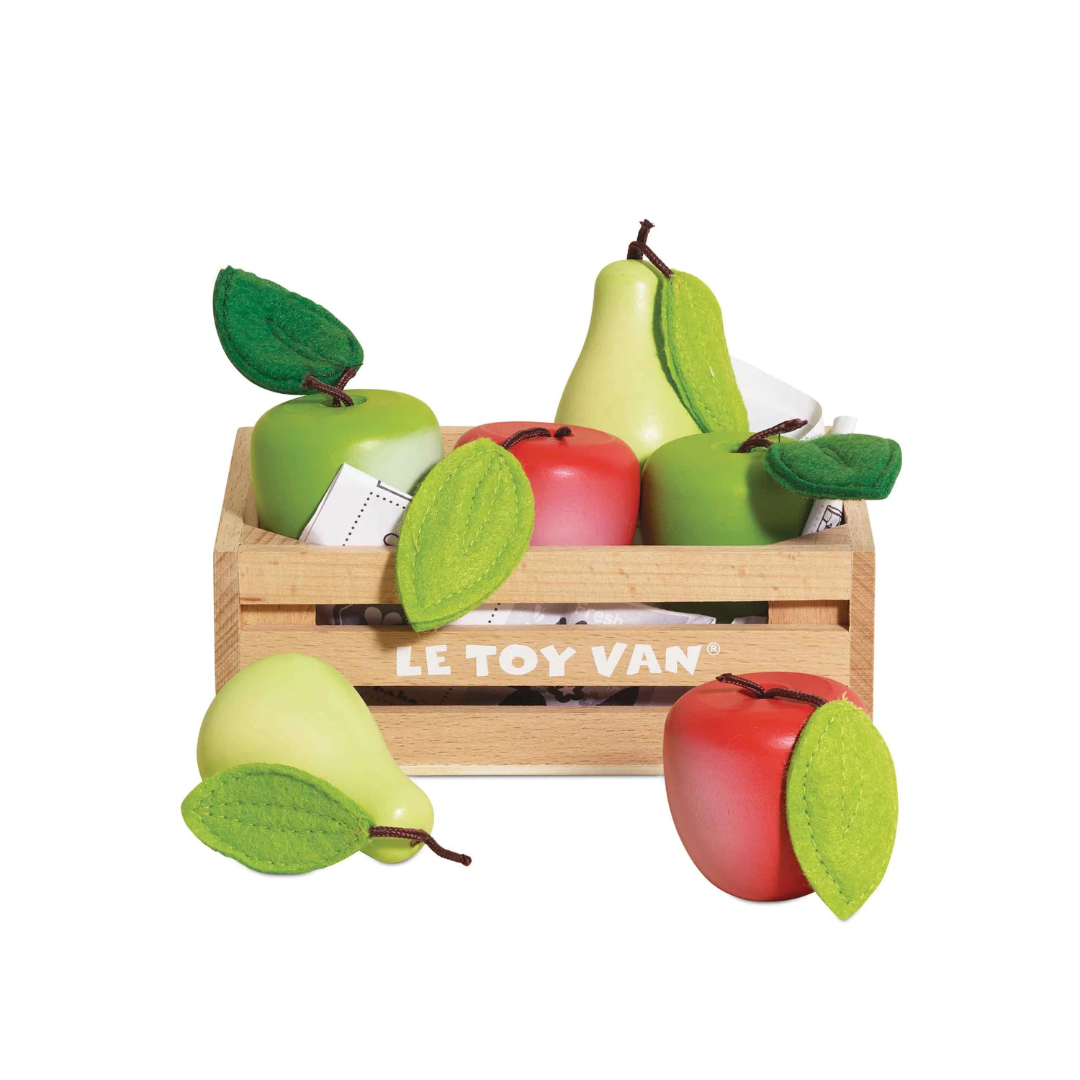 Orchard Fruits Wooden Market Crate