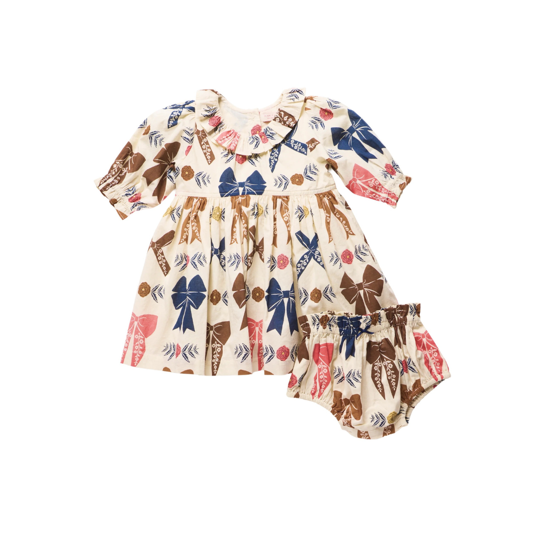 Baby Girls Amara Dress Set - Harvest Bows