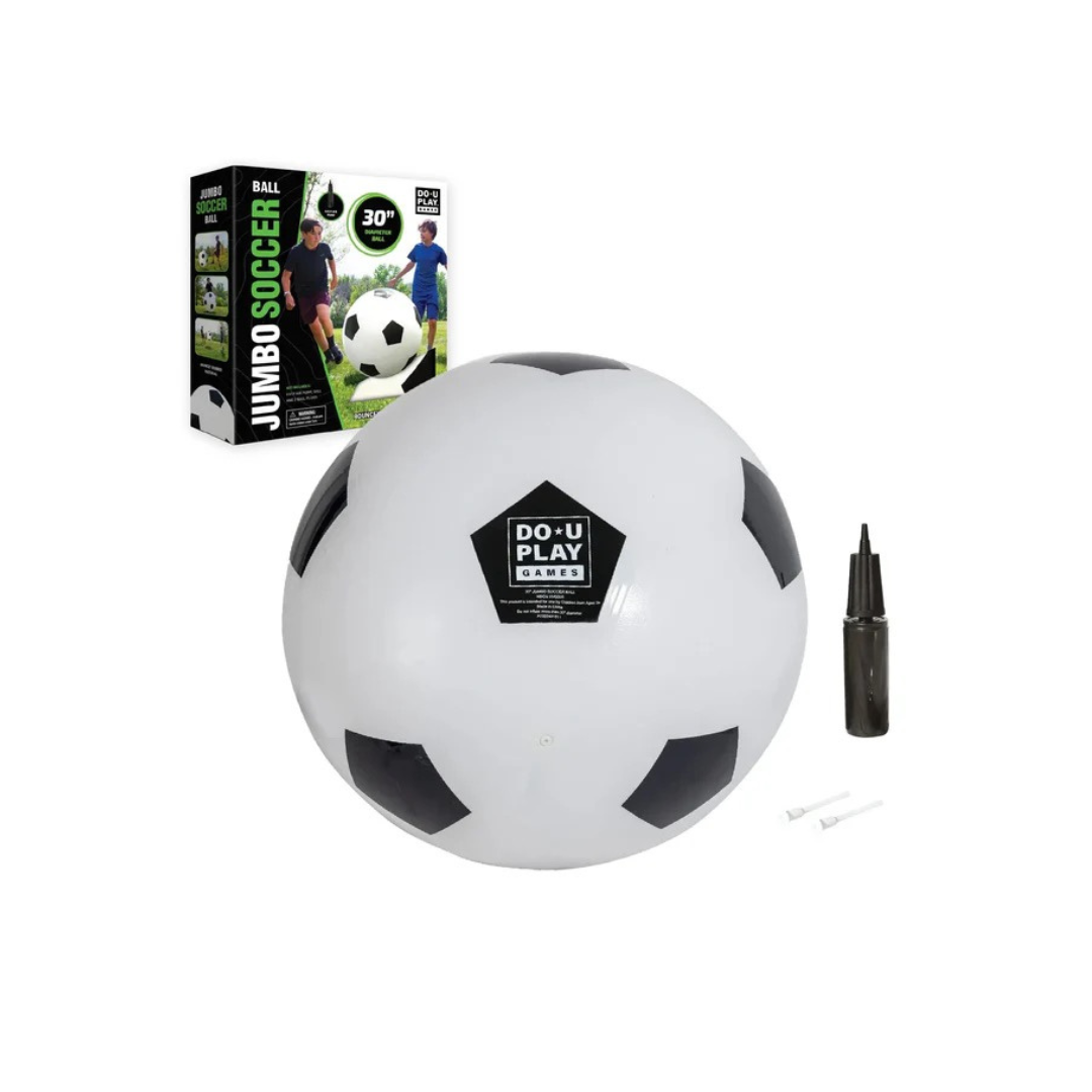 Do-U-Play 30"Jumbo Soccer Ball Black/White 1 pc