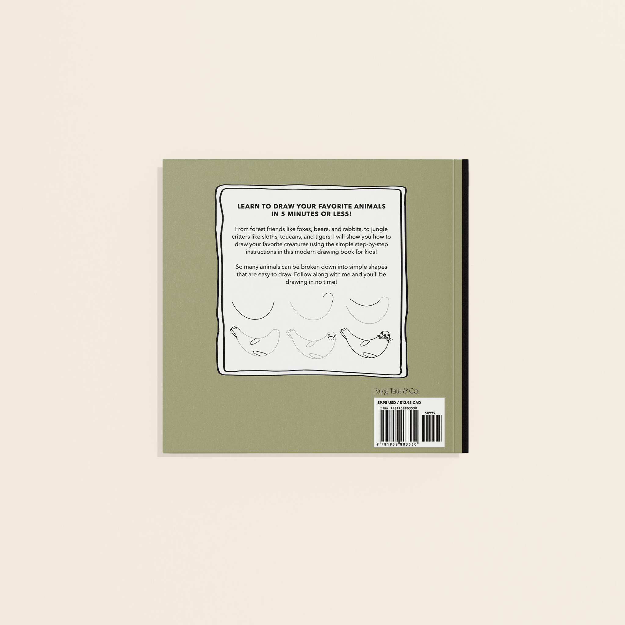 All The Animals: A Stocking Stuffer Size Art Book