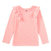 Cherry Blossom Long Sleeve Lace Trim Top