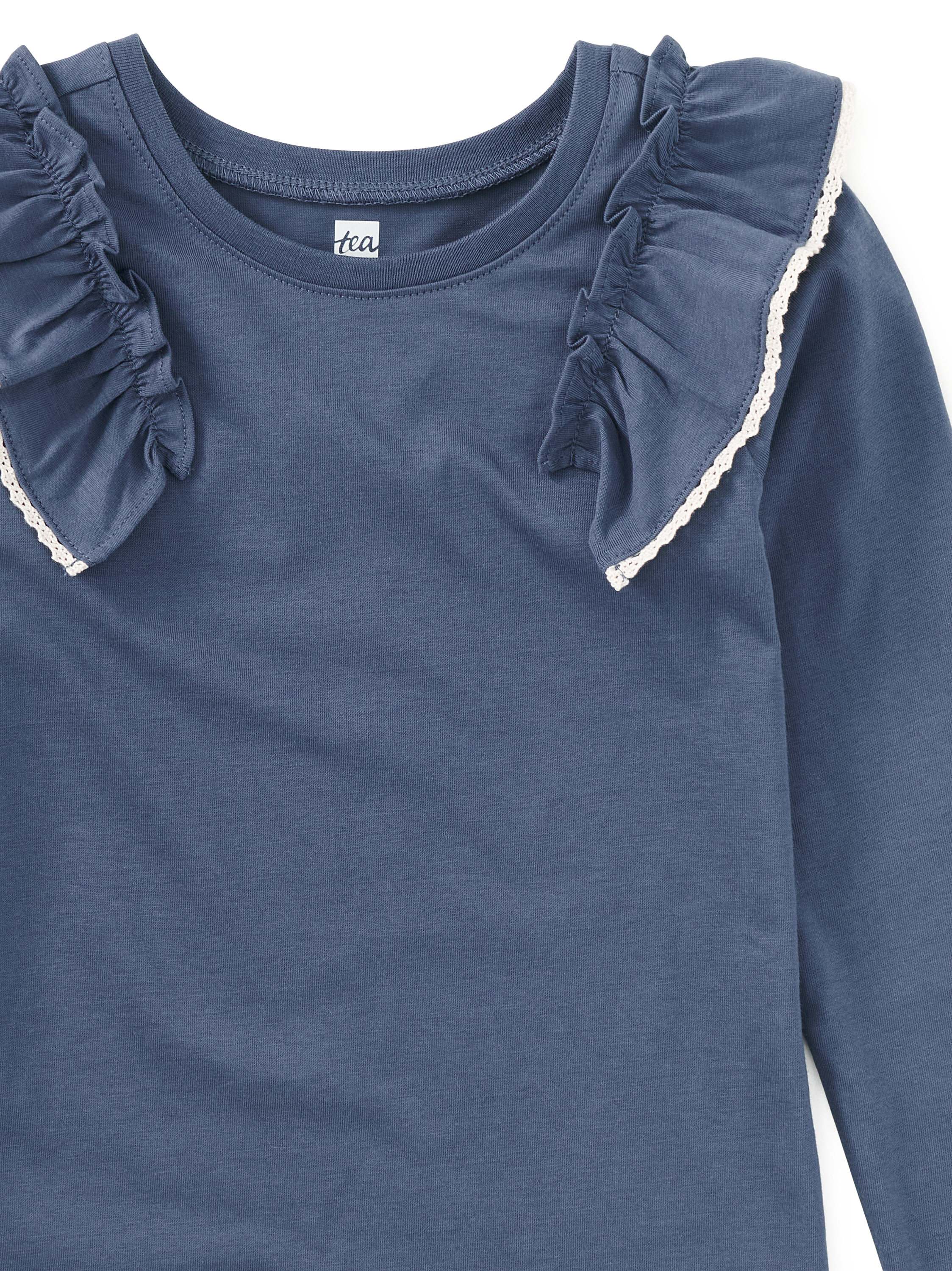 Triumph Long Sleeve Lace Trim Top — gallery photo 2