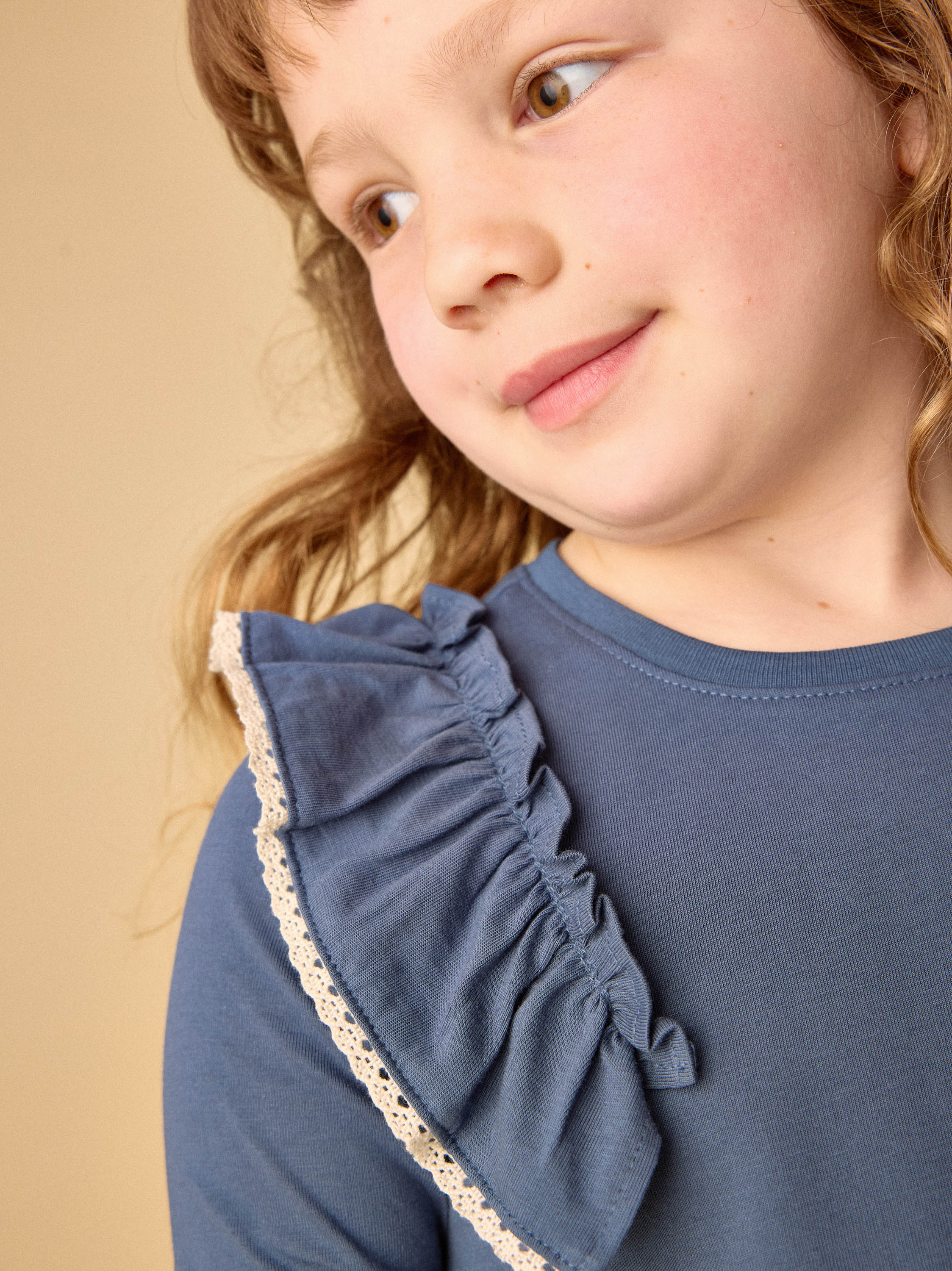 Triumph Long Sleeve Lace Trim Top — gallery photo 4