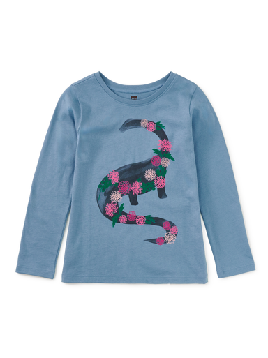 Blue Tide Dino Bouquet Graphic Tee