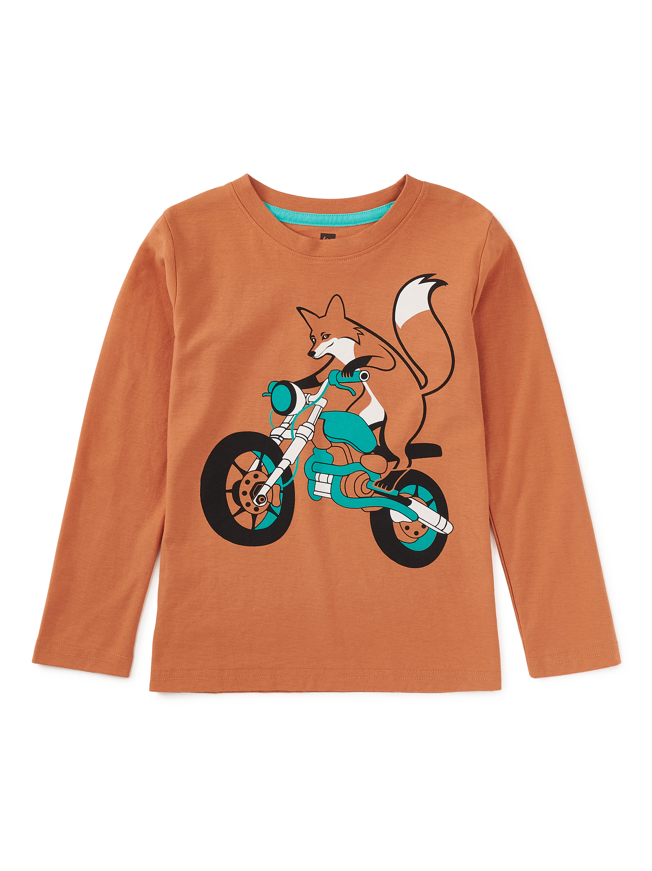 Raw Sienna Motor Bike Fox Graphic Tee