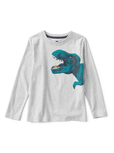 Light Grey Heather Flexin Rex Graphic Tee