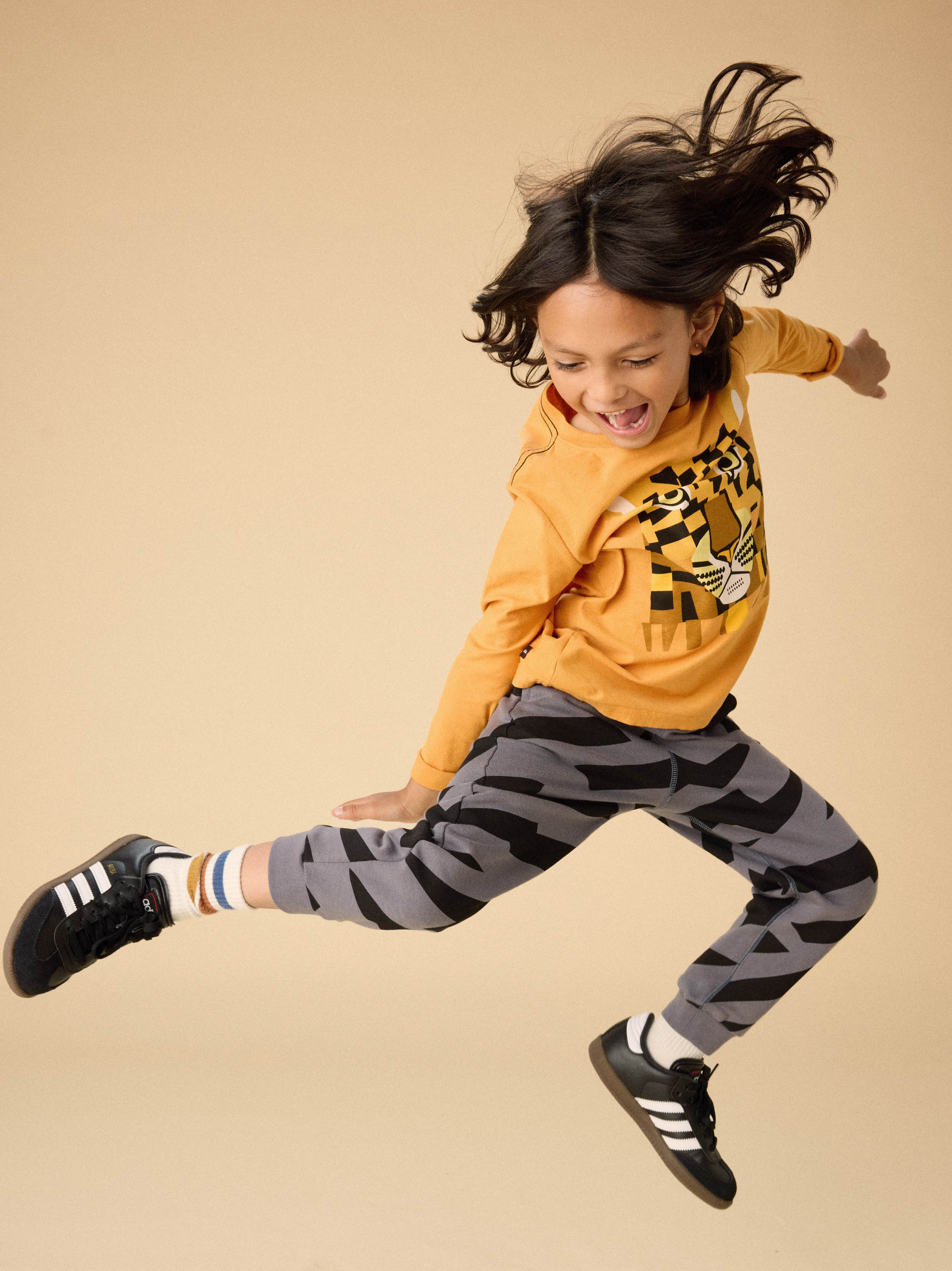 Savanna Bojagi Leopard Graphic Tee — gallery photo 5