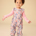 Cherry Blossom Lap Shoulder Baby Bodysuit — gallery photo 2