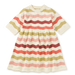 Wavy Stripe Sweater Dress
