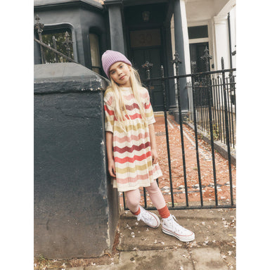 Wavy Stripe Sweater Dress — gallery photo 2