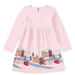 Pink Lady London Cityscape Skirted Dress 26F12334