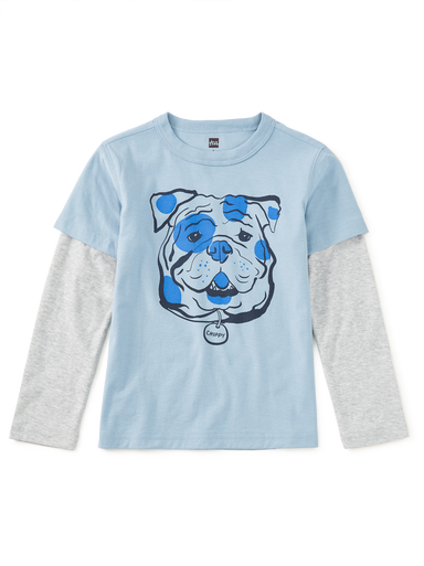 Chippy the Bulldog Layered Tee