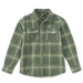 Sherwood Plaid Flannel Button Up Shirt — main product photo