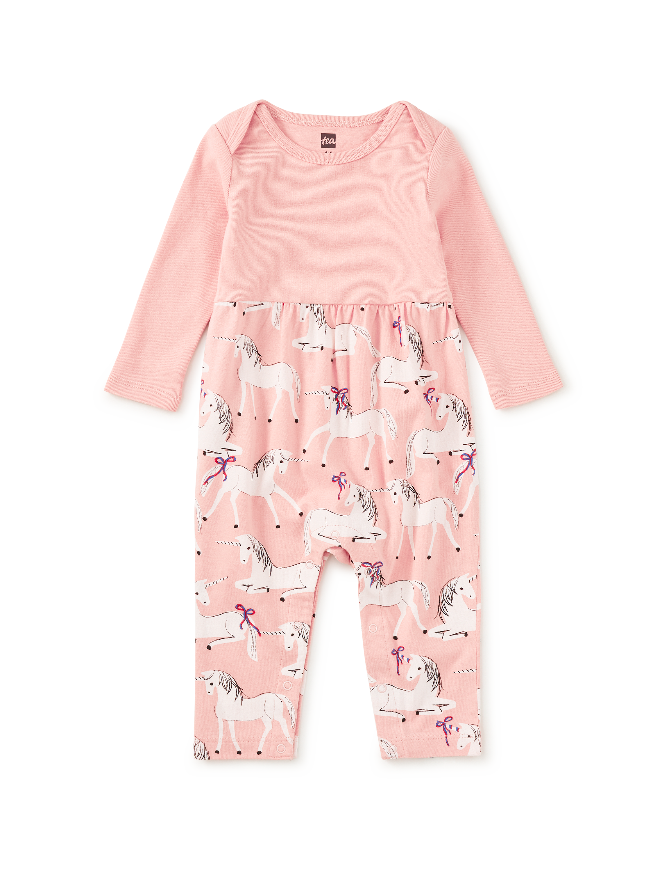 Royal Unicorn Baby Romper — main product photo