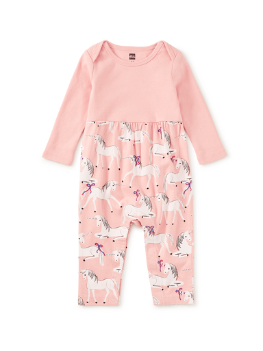 Royal Unicorn Baby Romper — main product photo