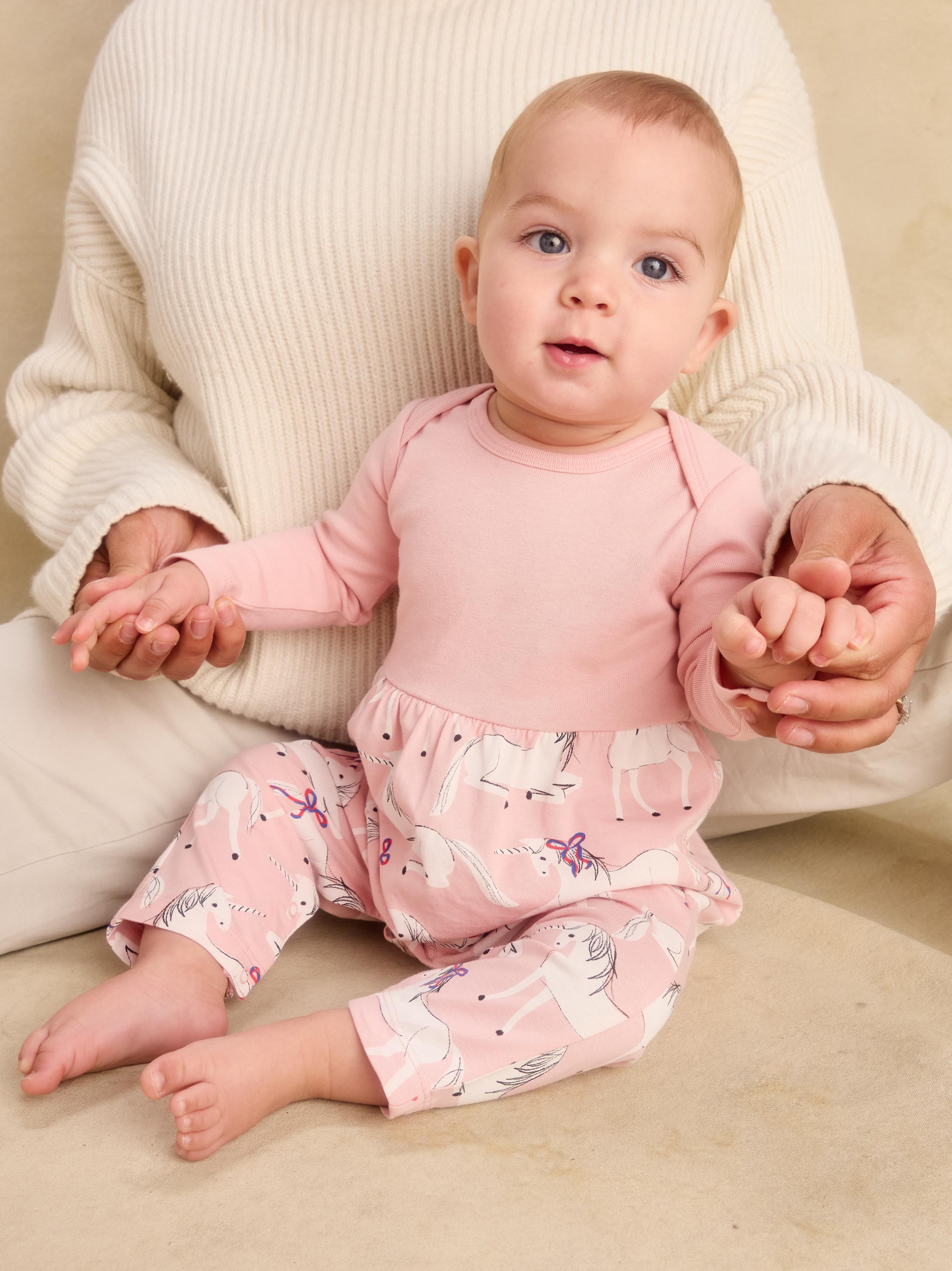 Royal Unicorn Baby Romper — gallery photo 2