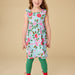 Spinning Carnations Ruffle Strap Dress — gallery photo 4