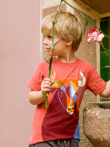 Pomme Corrida Cubista Graphic Tee — gallery photo 2