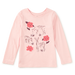 Apple Blossom Deer & Rose Graphic Tee — main product photo