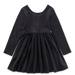 Jet Black Velour Ballet Dress — main product photo
