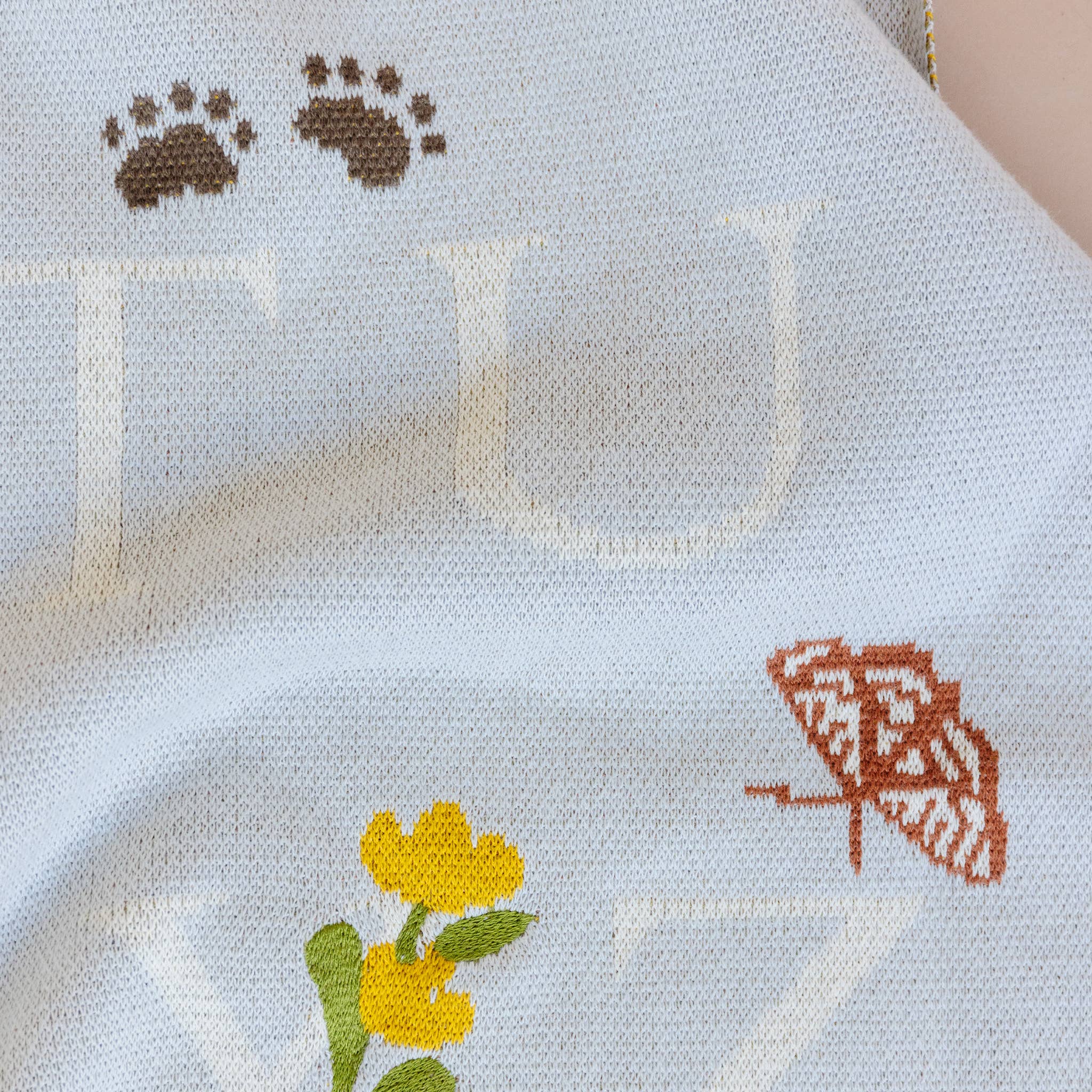 ABC Woodland Blanket Baby Organic Cotton Back to School Kid