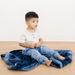 Navy Receiving Lush Blanket