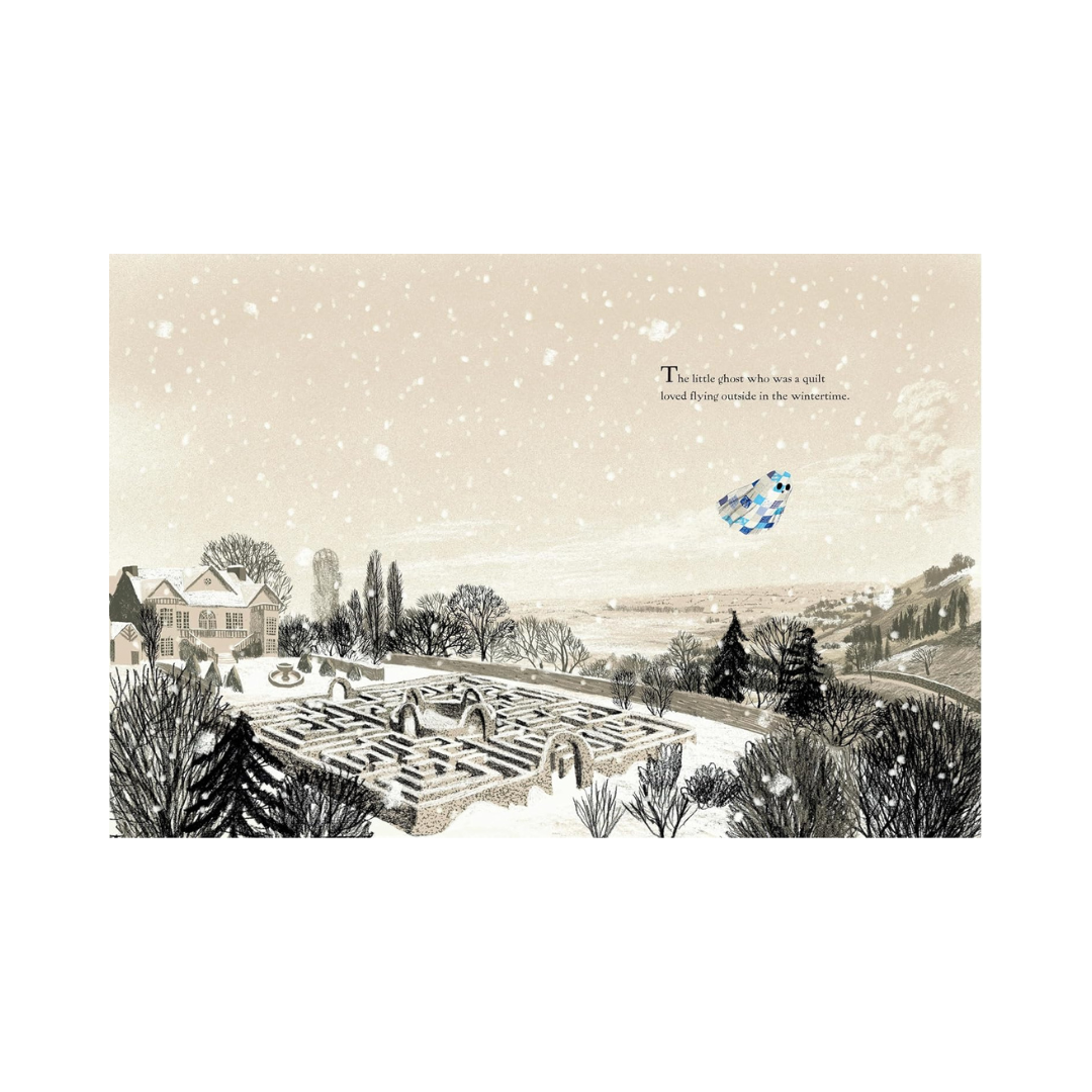 The Little Ghost Quilt's Winter Surprise