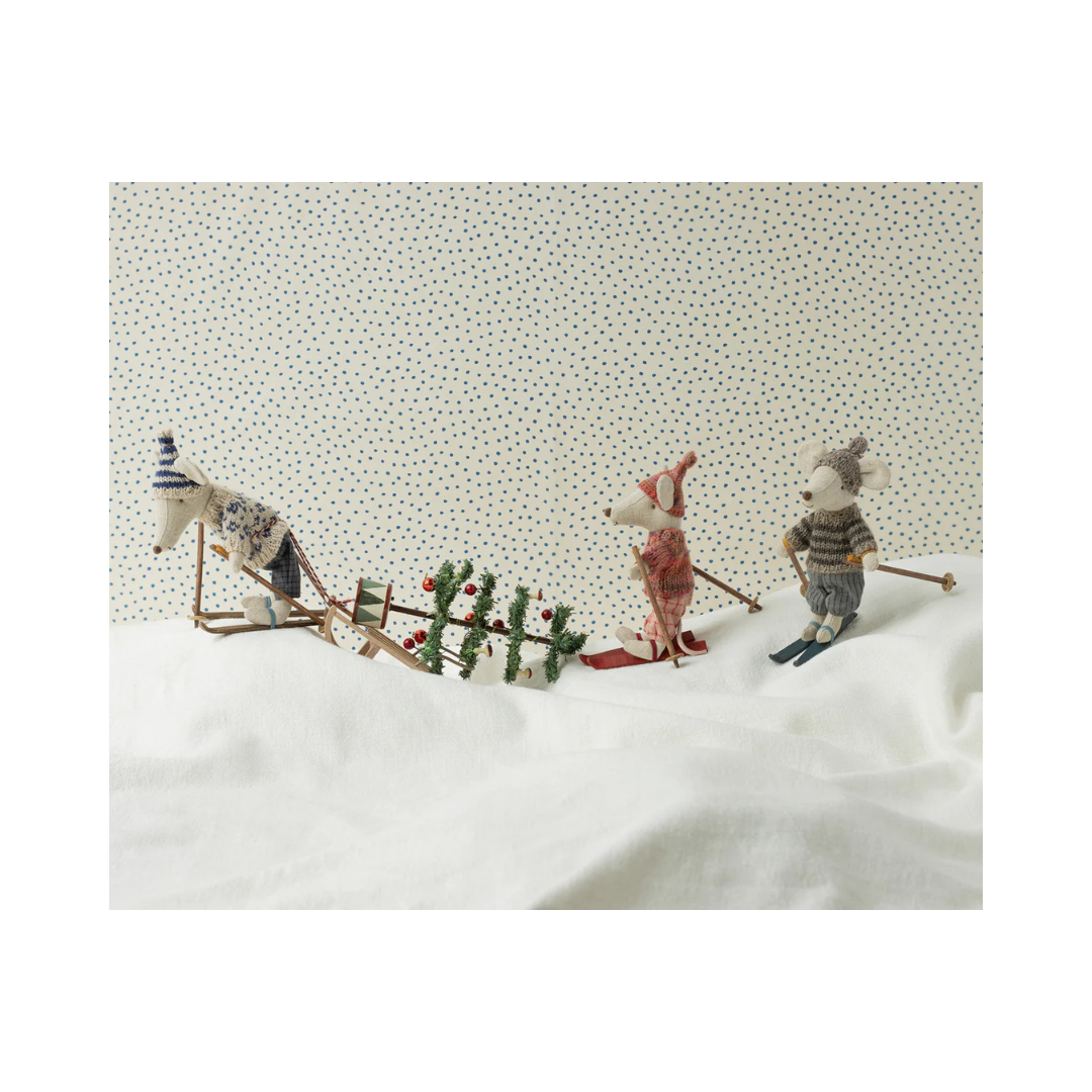Winter Mouse, Big Sister w/ Ski Set, Rose