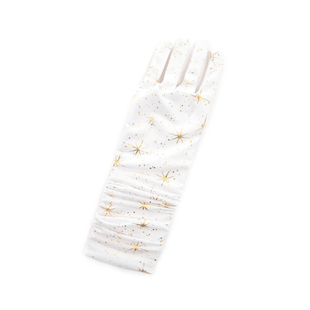 Gold Shimmer Gloves