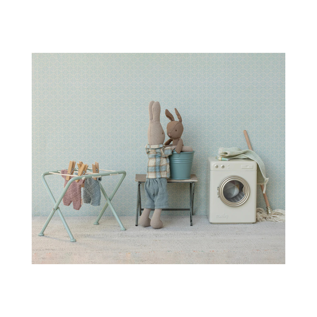 Micro Rabbit Blue Knit Suit