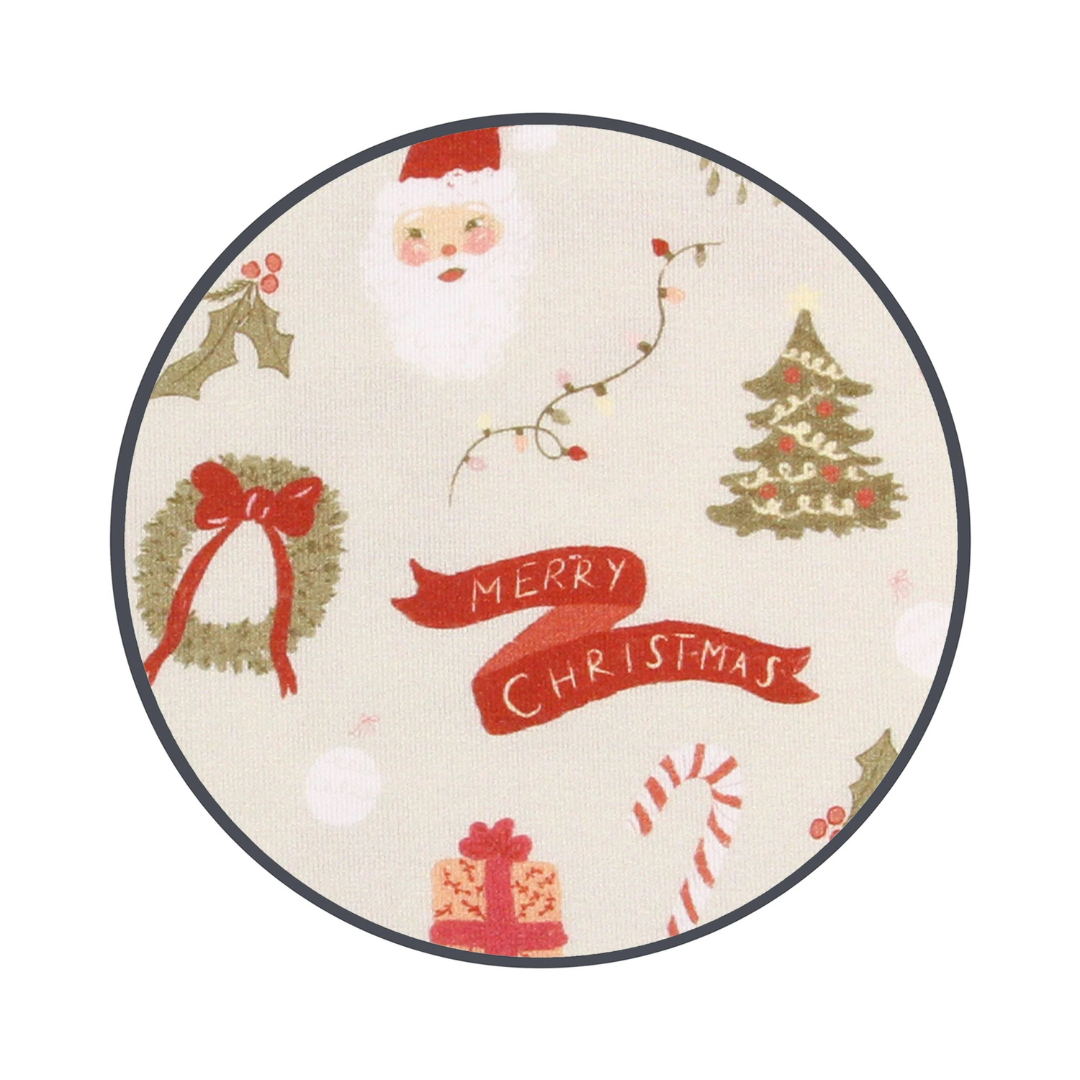 Lou Lou and Co Holiday Swaddle Blanket, 48 x 48 in