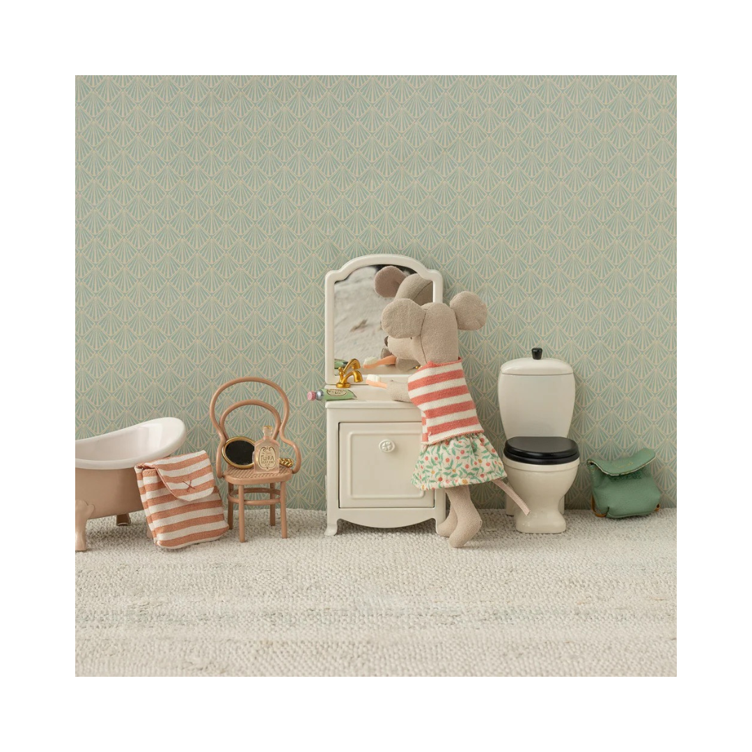 Clothes and bag, Big sister mouse - Green
