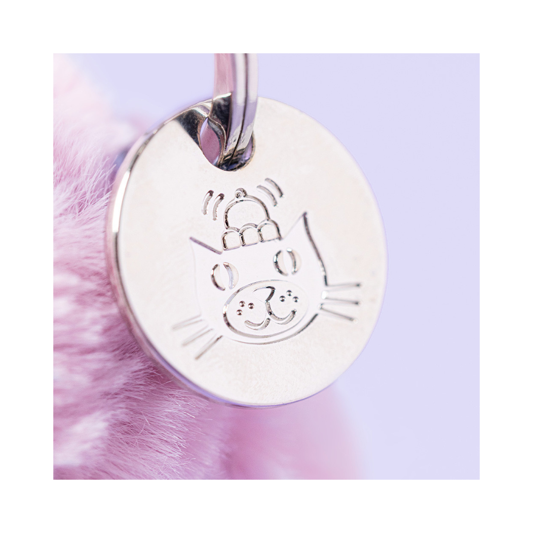 Thistlepop Blossom Bunny Bag Charm