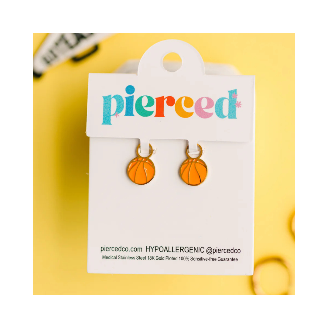 Basketball Earring Charms