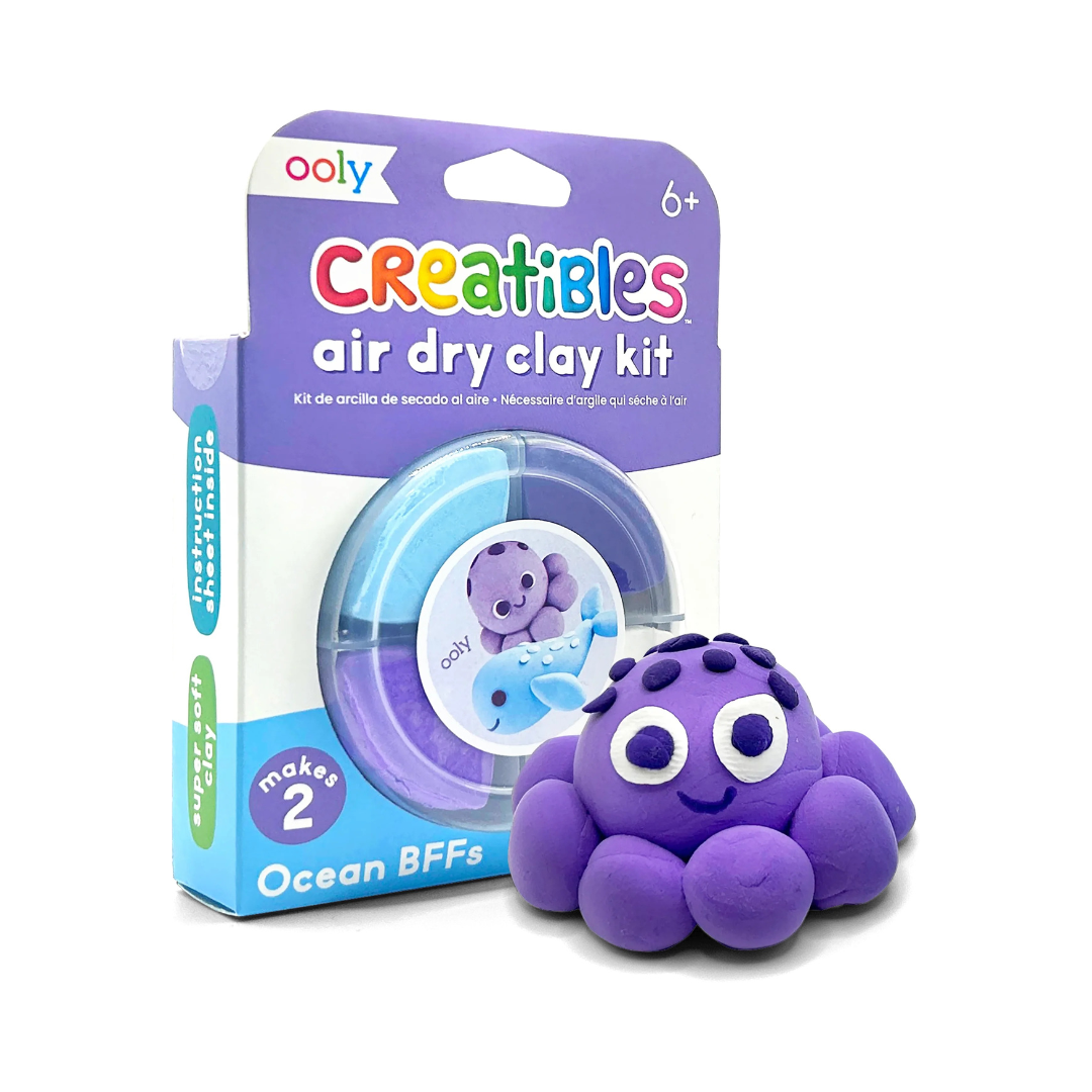 Air Dry Clay Ocean BFFs