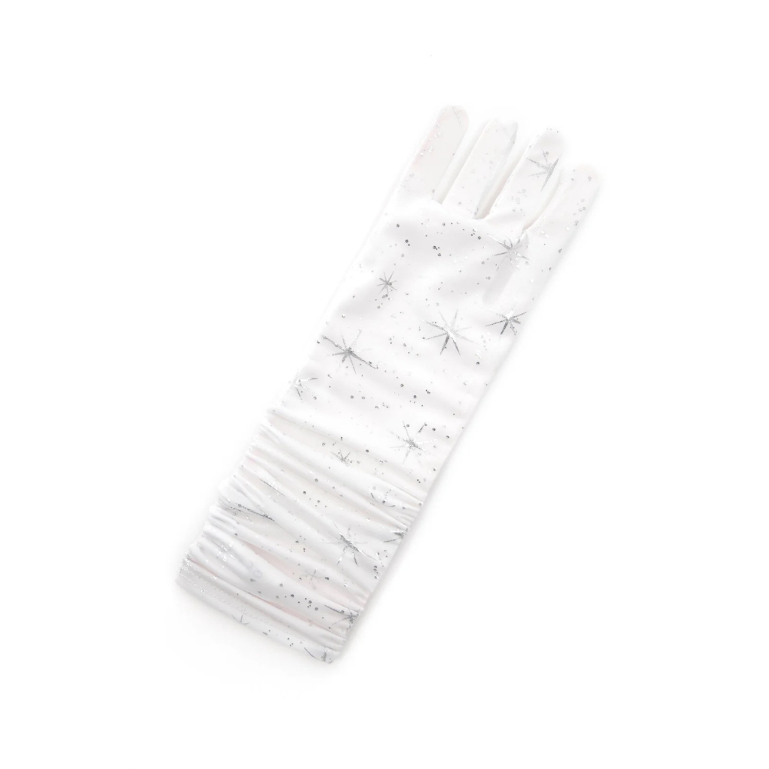 Silver Shimmer Gloves