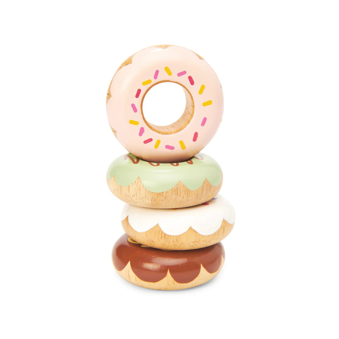 Wooden Donut Play Food Set