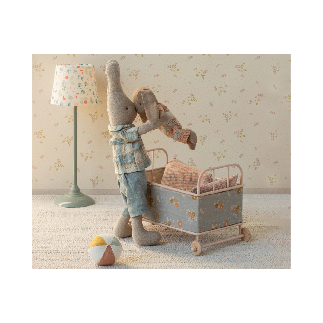 Bunny Micro Brown Dusty Rose Knitted Suit