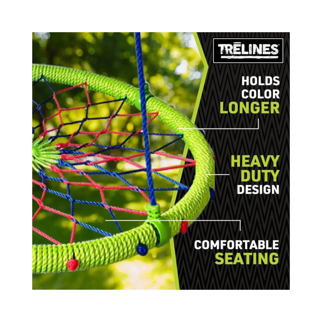 Trelines 40”Round Disc Dreamcatcher Swing