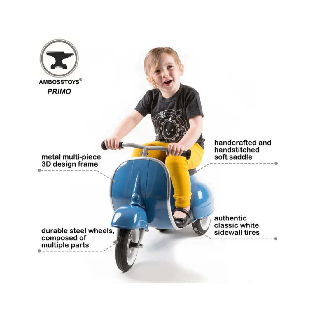Primo Classic -Blue Ride-On