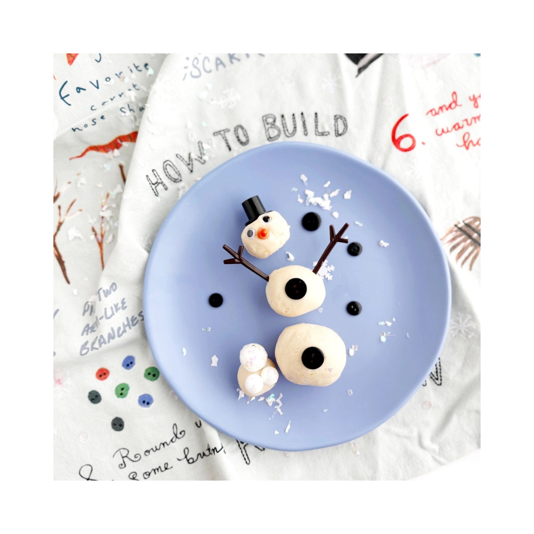 Snowman Mini Dough-To-Go