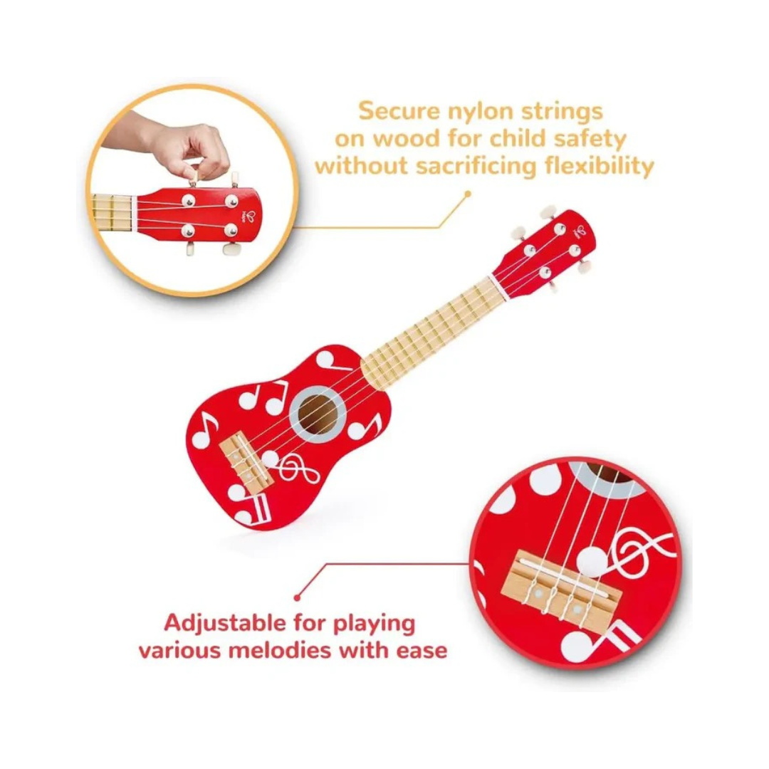 Rock Star Ukulele, Red