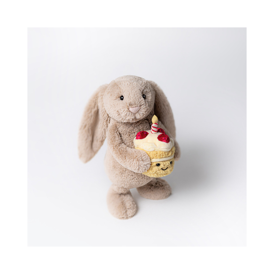 Bashful Beige Bunny Birthday