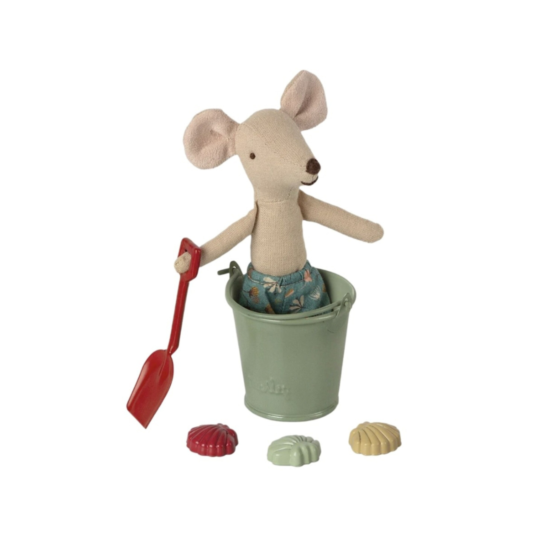 Beach Shovel  Bucket & Shells