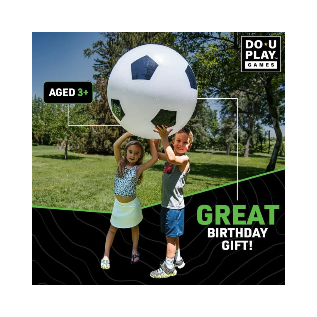 Do-U-Play 30"Jumbo Soccer Ball Black/White 1 pc